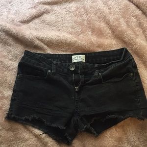Aeropostale Black jeans shorts